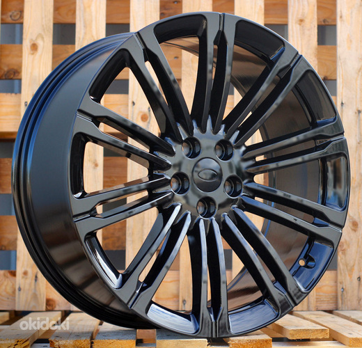 R22x9.5  5X120  ET  42.5  72.6  3S1066V  (FBX190)  Black (BL)  For LAND  (P2)  (HYBRID FORGED (For M14x1.5 bolts))