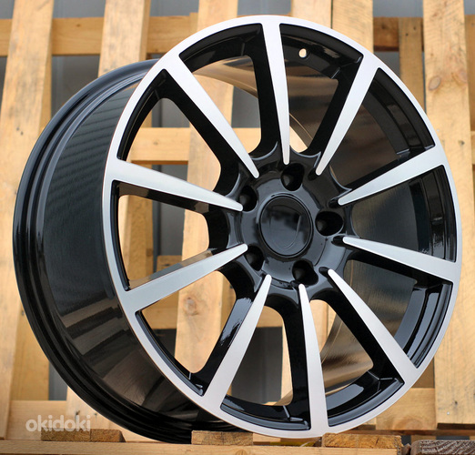 R20x11  5X130  ET  56  71.5  1067  Black Polished (MB)  For PORCH  (P)  (Rear+Front)