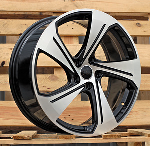 R19x8  5X112  ET  49  57.1  YS1270  Black Polished (MB)  For AUD  (P)  (HYBRID FORGED New Model) (1 foto / 1)