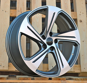 R18x8  5X112  ET  35  66.5  YS1270  (FBX340)  Grey Polished Matt (MGM)  For AUD  (K3)  (HYBRID FORGED) (1 foto / 1)