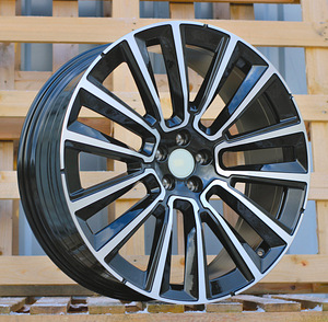 R22x9  5X108  ET  38.5  63.4  YF7076  Black Polished (MB)  For VOLVO  (Z6)  (HYBRID FORGED New Model) (1 foto / 1)