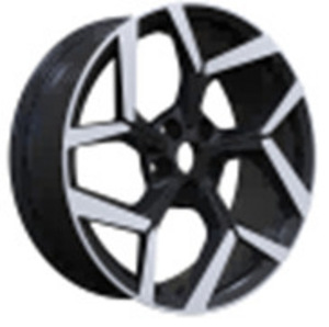 R19x8  5X108  ET  47.5  63.4  YF5729  Black Polished Half Matt (MBHM)  For FORD  (A)  (HYBRID FORGED New Model) (1 foto / 1)