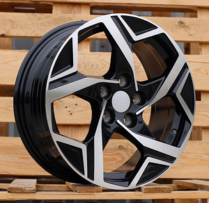 R17x7  5X114.3  ET  43.5  67.1  YF5700  Black Polished (MB)  For KIA  (K8+Z5)  (HYBRID FORGED New Model) (1 foto / 1)