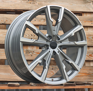 R19x8  5X112  ET  46  66.6  YF5710  Grey Polished (MG)  For BMW  (Z6)  (HYBRID FORGED (X1; iX1; X2; iX2; Series 1(F40) 2(F44)) (1 foto / 1)