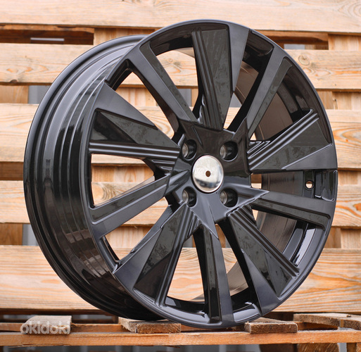 R18x7  4X108  ET  35  65.1  YF1152  Black+Tinted Face (BLTF)  For PEUG  (K7+Z5)  (HYBRID FORGED)