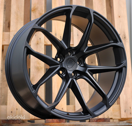 R21x9  5X112  ET  26  66.5  Y5985B  (FBX265)  Black Half Matt (BLHM)  For PORCH  (P2)  (HYBRID FORGED Front+Rear)