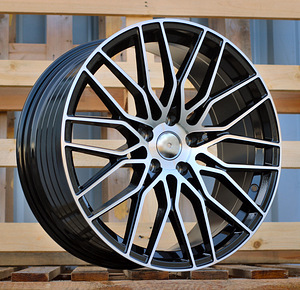 R19x8.5  5X112  ET  40  66.5  YF0435  Black Polished (MB)  For RACIN  (K7)  (HYBRID FORGED) (1 foto / 1)