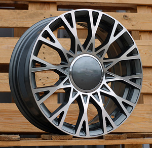 R16x6.5  4X98  ET  35  58.1  Y1283  Grey Polished (MG)  For FIAT  (Z7)  (NEW Model 500) (1 foto / 1)