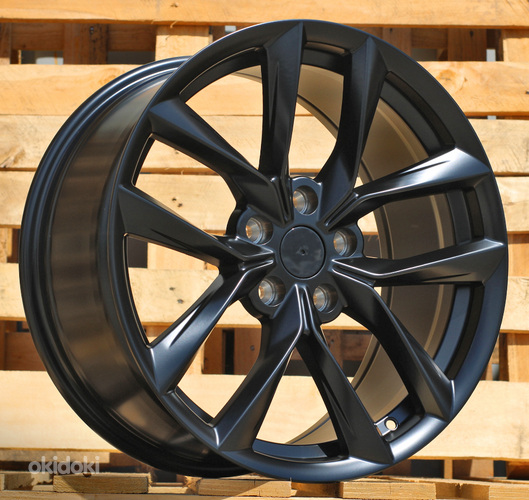 R18x8.5  5X114.3  ET  40  64.1  Y1168  Black Half Matt (BLHM)  For TESLA  (K4+P)  (Model 3)