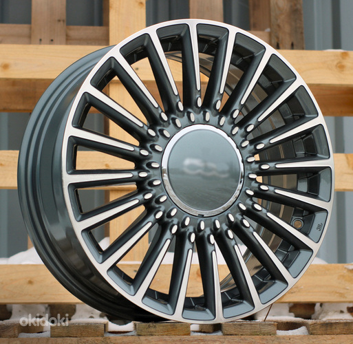 R16x6.5  4X98  ET  35  58.1  Y1210  Grey Polished (MG)  For FIAT  (P)  (NEW Model 500)