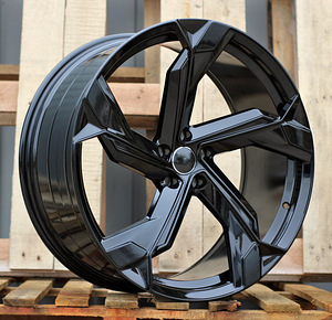 R22x9.5  5X112  ET  26  66.5  Y1201  (FBX150)  Black (BL)  For AUD  (Z6)  (HYBRID FORGED) (1 foto / 1)