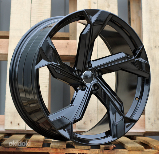 R22x9.5  5X112  ET  26  66.5  Y1201  (FBX150)  Black (BL)  For AUD  (Z6)  (HYBRID FORGED)