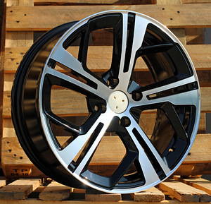 R16x7  4X108  ET  25  65.1  Y1206  Black Polished (MB)  For PEUG  (D5+P2)  ((AKC 70 Eur)) (1 foto / 1)