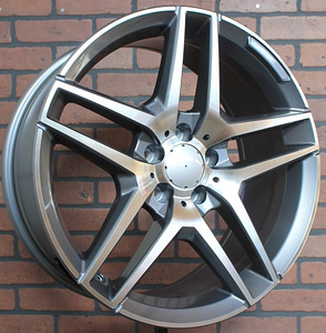 R18 MB AMG BK 967 Gray polished 18x9.5 5x112 (1 foto / 1)
