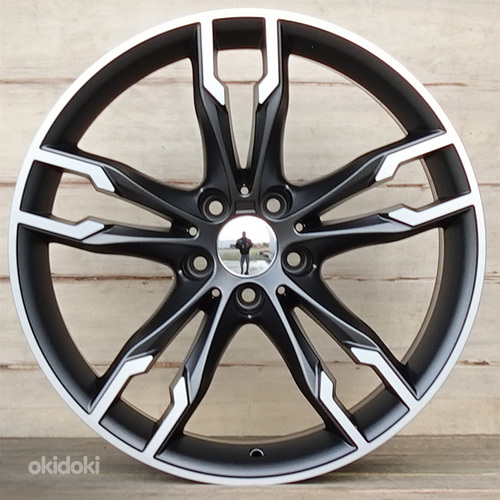 R18 BMW 5x120 TT26366 Mat black erilaiad 18x9.5 ja 18x8.5