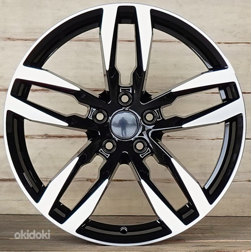 R19 VIPER B220 Black polish 19x8 5x114.3