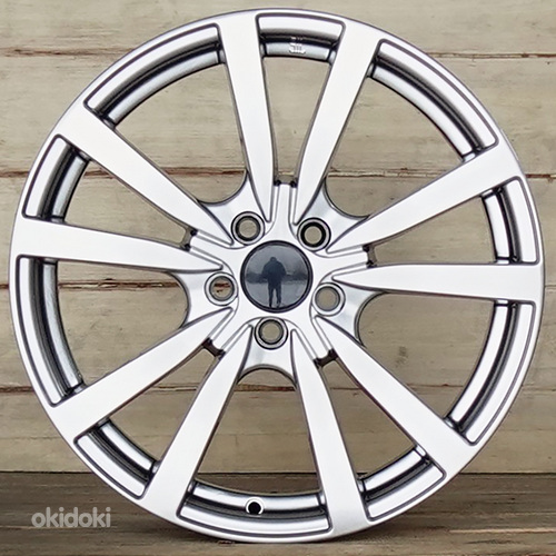 R17 VIPER V107 Silver 17x7 5x100