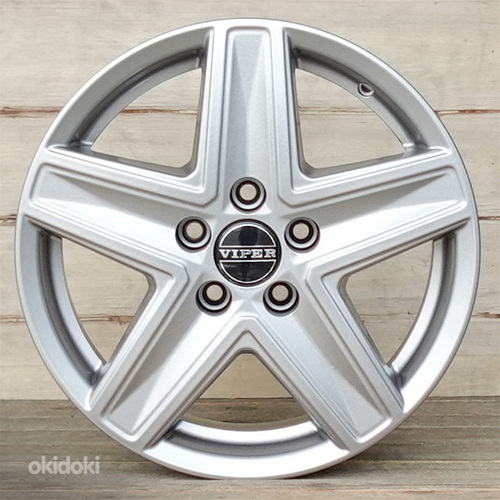 R16 VIPER V237 Silver 16x6.5 5x112