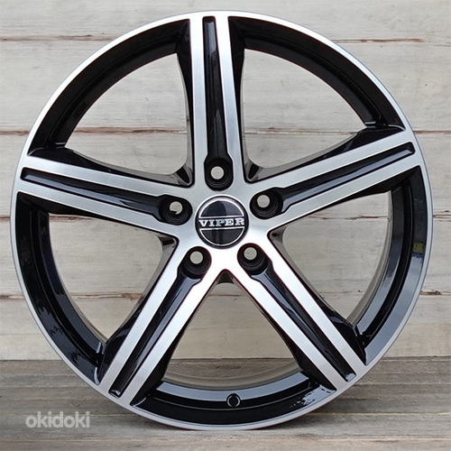 R18 VIPER B231 Black polish 18x8 5x108