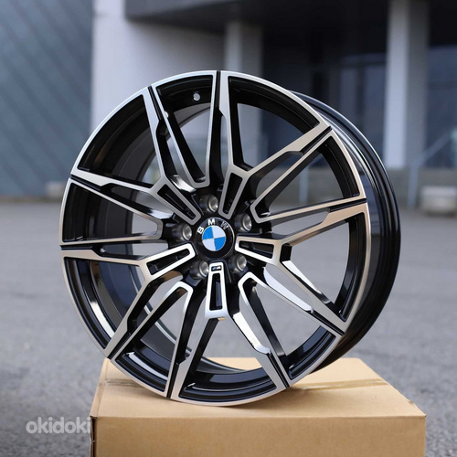 R19 BMW 5x112 G seeria AMZ F078 Black polish 19x9.5 ja 19x8.5