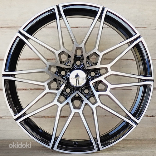 R18 BMW G seeria AMZ WC002 Black polish 18x8 5x112