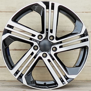 R18 AUDI VW SEAT SKODA 5586 BMF Black polish 18x8 5x112 (1 foto / 1)