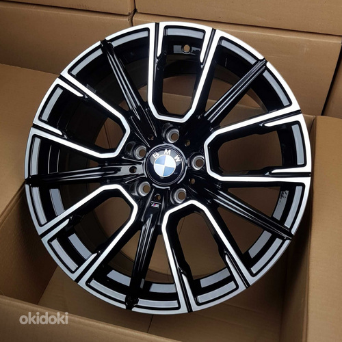 R20 BMW 5x120 AMZ H3168F Black polish 20x9,5 ja 20x8.5