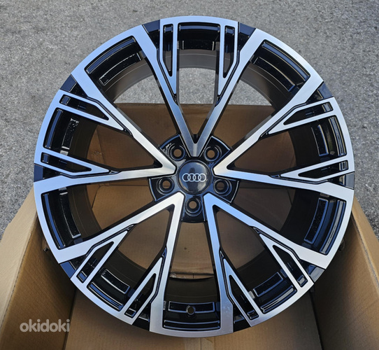 R20 AUDI VW SEAT SKODA AMZ 5170 Black polish 20x9 5x112