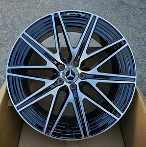 R19 MB 5x112 AMG AMZ H3121F Black polish 19x9.5 ja 19x8,5 erilaius (1 foto / 1)