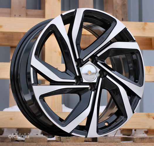 R17x7  5X114.3  ET  35  66.1  B5762  Black Polished (MB)  For RENAU  (P)