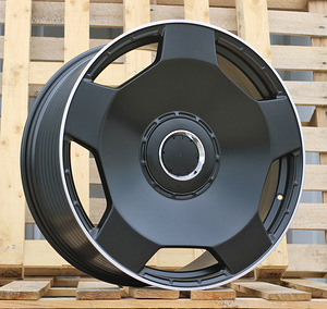 R22x10  5X112  ET  42  66.6  BYF3111  Black Half Matt+Polished Lip (BLHMPL)  For MER  (Z1)  (HYBRID FORGED) (1 foto / 1)