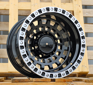 R15x10  6X139.7  ET  M44  110.1  B1589  Black+Polished Lip (BLPL)  For 4X4  (Z1) (1 foto / 1)