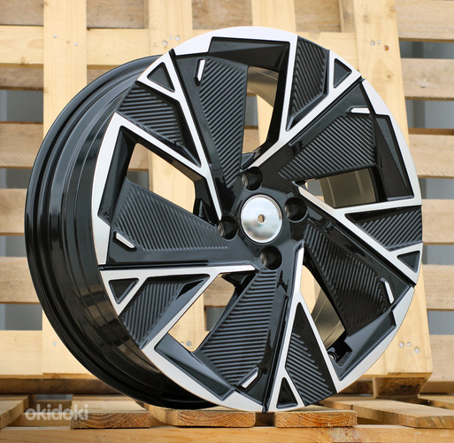 r16x6.5 4X100 ET 37 60.1 IN3625F (YF5764) Черный полированный (MB) для RENAU (Z5...