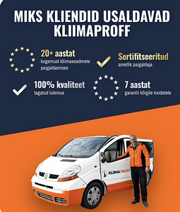 Konditsioneeri, küttesüsteemi ja õhufiltri paigaldus (1 foto / 5)