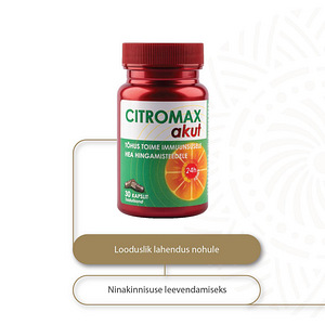 Citromax AKUT N30 pikatoimelised kapslid (2 foto / 4)