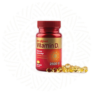 Vitamin D3 Pro Expert 2500IU N90 õlikapslid (1 foto / 4)