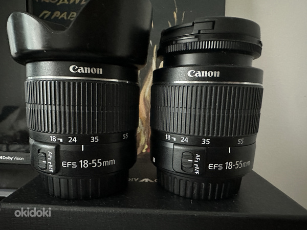 2 объектива canon 18-55 mm в идеальном состояние (фото #3)