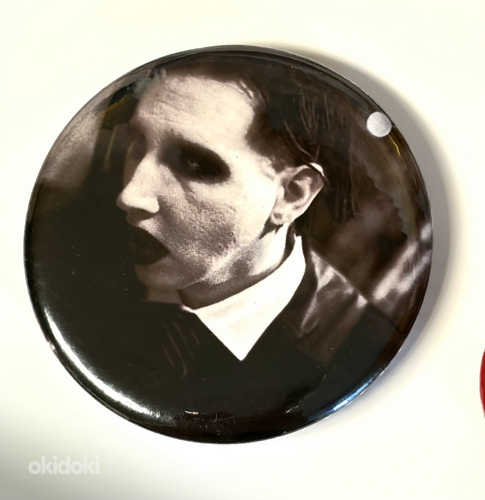 ЗНАЧКИ MARILYN MANSON 2 шт.