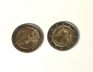 2€ Glory to Ukraine” – 2 Coins Set (1 foto / 4)