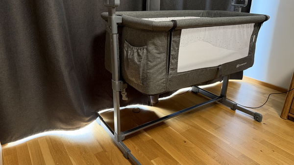 Kinderkraft NESTEE UP 2 Side Cot, 2-in-1