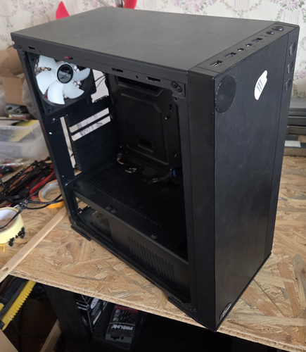 Корпус для ПК, ATX формат с шумоизоляцией