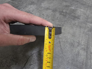 Neopreenist kummi kettad Ø 180 × 20 mm, 65 Shore A (1 foto / 3)