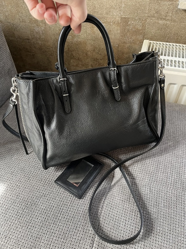 BALENCIAGA papier leather handbag