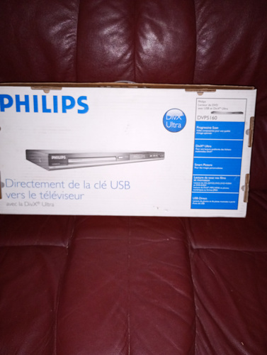 DVD mängija Philips uus pakendis komplektne, puldiga