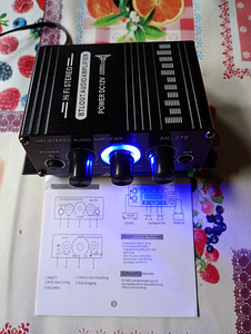 Võimendi HI FI 2×60w / 2× 20w uus pakendis (6 foto / 8)