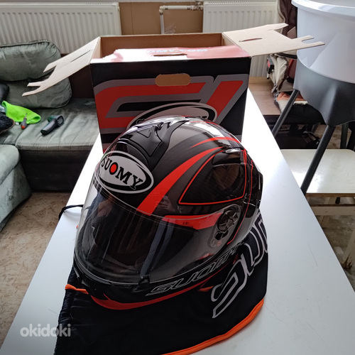 Kiiver helmet suomy casco SR-Sport Carbon suurus S (foto #2)