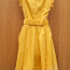 Карен Миллен горчично-желтое платье (фото #3)