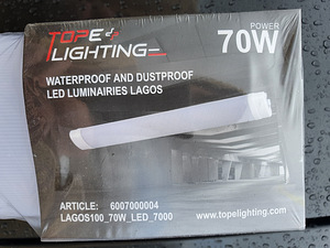 Vee- ja tolmukindel led valgusti/lamp 70w (1 foto / 4)