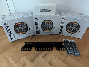 Kaugtuli / lisatuli 3tk Purelux Ranger 9 komplekt (2 foto / 10)