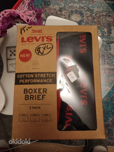 Levi's комплект мужские боксеры (фото #2)